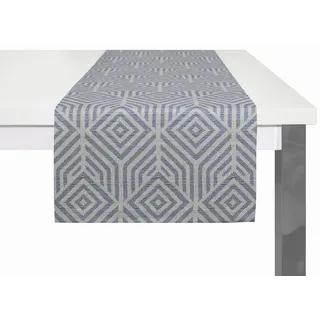 Adam Tischläufer Easy Diamond blau
