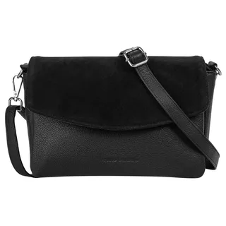 Bruno Banani Umhängetasche Leder Schwarz