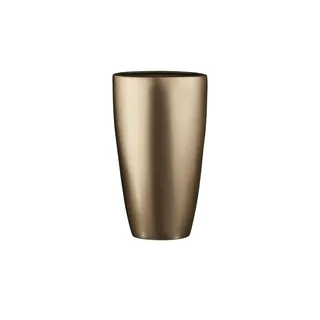 Vase , kupfer , Metall , Maße (cm): H: 38  Ø: 21