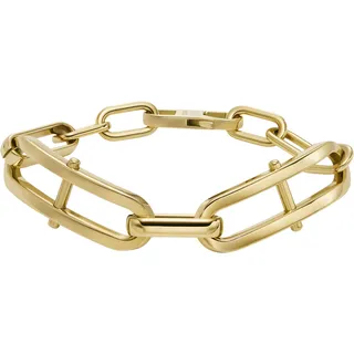 Fossil Damenarmband Edelstahl gold 04528710 Größe 20