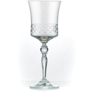 Crystalex Weinglas »Grace geschliffen 250 ml 6er Set«, Bleikristall, poliertem Schliff