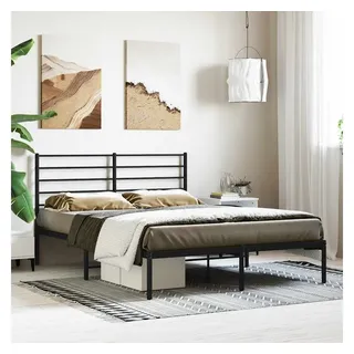 vidaXL 120 x 190 cm Schwarz