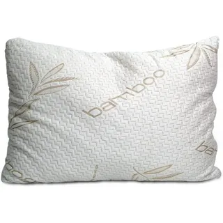 trends4cents Sleepsia Bambuskissen Kingsize 40 x 80 cm (1er-Pack) mit geschreddertem Memory Schaum