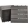 WPC Bavaro anthrazit 30 x 30 x 2,2 cm 6 St.