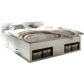 furn.design Hooge 180 x 200 cm Weiß