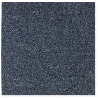 Karat Moskau Teppichfliese 50 x 50 cm Blau