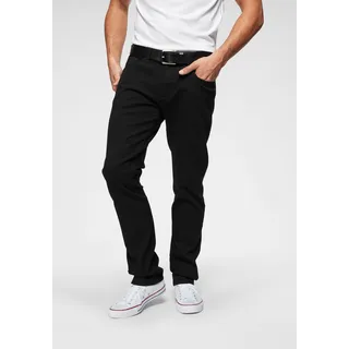 Regular-fit-Jeans CAMEL ACTIVE "HOUSTON" Gr. 31, Länge 32, schwarz (black32) Herren Jeans Regular Fit im klassischen 5-Pocket-Stil