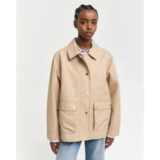 Gant für Damen. 4700356 Twilljacke beige (M), Lässig, Baumwolle