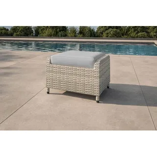 OUTFLEXX Gartenlounge-Hocker Country Collection Desert beige