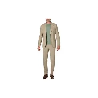 HUGO Herren Anzug beige meliert Slim Fit, beige, Herbst/Winter 2025/2026