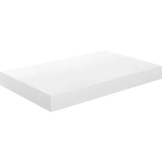 vidaXL Wandregal 40 x 23 x 3,8 cm Hochglanz-Weiß