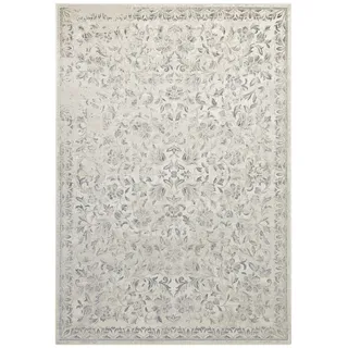Teppich HOME AFFAIRE "Bodhi" Teppiche Gr. B/L: 160 cm x 230 cm, 6 mm, 1 St., beige (creme) Esszimmerteppiche Samt, Orientalisches Design, Gekettelt