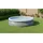 Aufstellpool ⌀ 457 x 107 cm Grau inkl. Filterpumpe