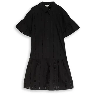 Tom Tailor Hemdblusenkleid Mini Schwarz XS