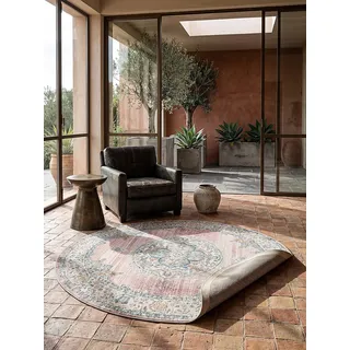 Outdoor-Teppich Wetterfest Pink 120x120 cm - LIMMAT   Kadima Design