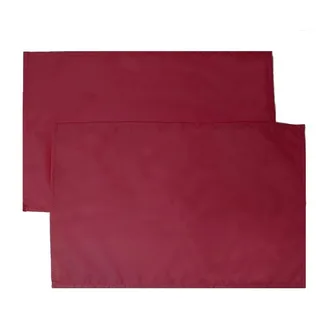 JEMIDI Platzset Outdoor Platzdecken und Tischset wasserabweisend, (2-St) rot
