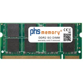 PHS-memory RAM passend für Apple MacBook Core 2 Duo 2.0GHz 13-Zoll (Late 2006) (White/06) (Apple MacBook Core 2 Duo 2.0GHz 13-Zoll (Late 2006) (White/06), 1 x 2GB), RAM Modellspezifisch