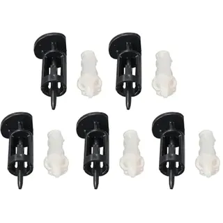 5 Paar professionelle Kunststoff-Befestigungsclips für Sockel 1136 1150 1155 1156 775 CPU Kühlkörper Mount Pins Lüfter Befestigung CPU Kühlkörper Mount Pins