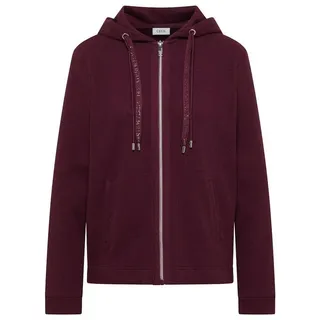 Cecil Langarm Jacke mit Kapuze und Taschen - Rot