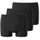 Boxershorts Uncover Cotton schwarz S