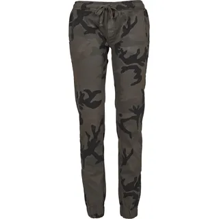 URBAN CLASSICS Ladies Camo Jogging Pants Hosen Dark Camo M