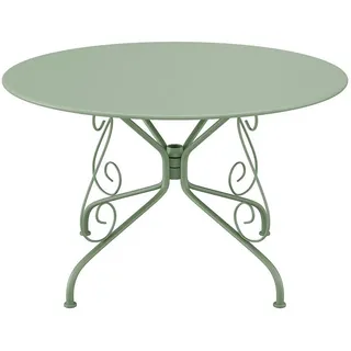 vente-unique Gartentisch Ø 120 x 74 cm Mandelgrün