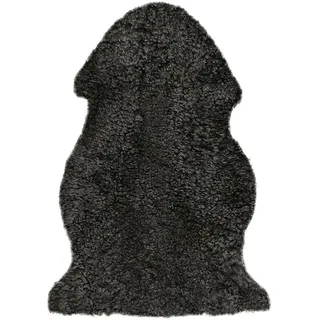 Heitmann-Felle Heitmann Felle Lammfell Curly", Anthrazit mit hellen spitzen), geschoren, Länge ca. 100 cm