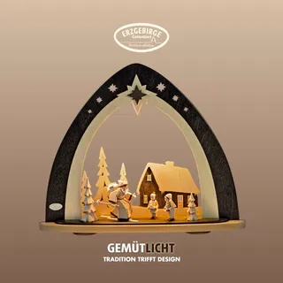 Weigla Lichterbogen LED Waldweihnacht 52 x 43 x 9 cm