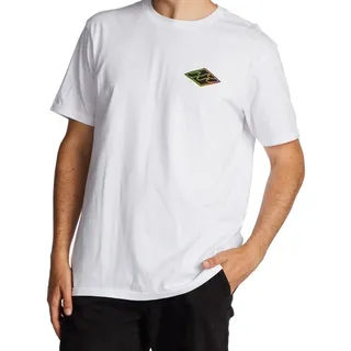 Billabong T-Shirt Crayon Wave weiß - M - M