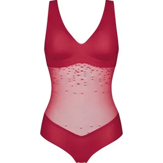 Sloggi Damen S ZF Signature Formender Body, Rot (Rot EU), (Herstellergröße: M) - M
