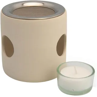 Farfalla Räucherstövchen beige