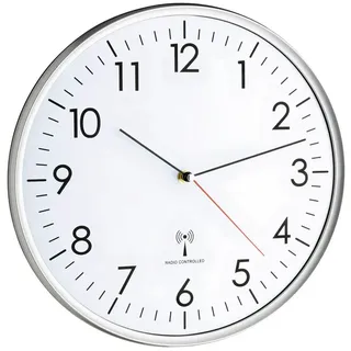 TFA Funk-Wanduhr 60.3514 weiß