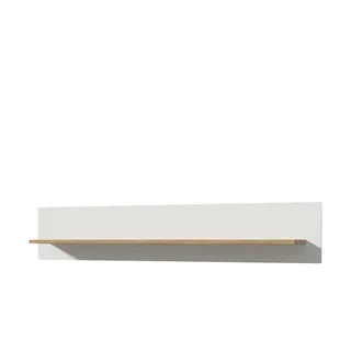 Die Möbelfundgrube Wandboard Bohol 160 x 22 x 29 cm Weiß