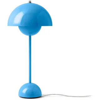&Tradition - FlowerPot Tischleuchte VP3, swim blau