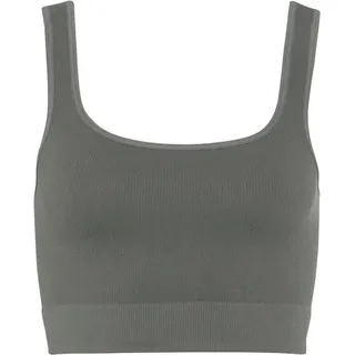LASCANA Crop-Top Damen grün Gr.XS (32/34)
