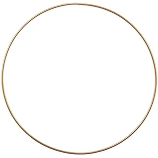 Butlers Deko-Ring, Gold, Metall, 30x30x30 cm, Dekoration, Skulpturen & Dekoobjekte, Dekoobjekte