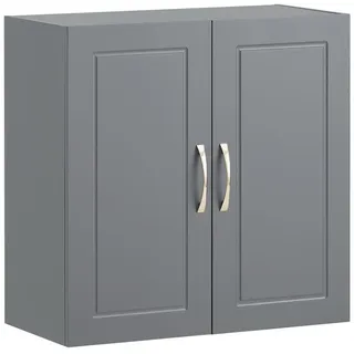 SoBuy Hängeschrank Dunkelgrau