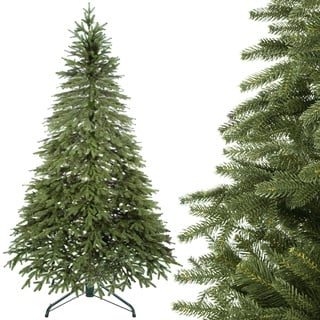 SPRINGOS Künstlicher Weihnachtsbaum Premium-Fichte 220 cm PE