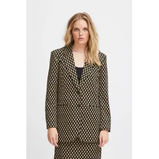 ICHI IHKATE PRINT OVERSIZE BL Beige L