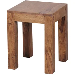 Wohnling Beistelltisch Sheesham 35 x 45 x 35 cm