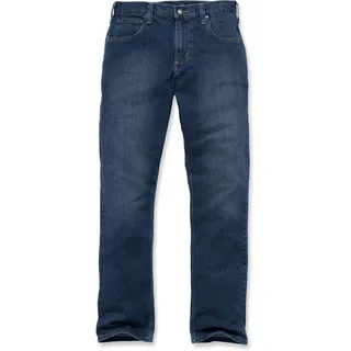 Carhartt Rugged Flex Relaxed Straight, Jeans - Blau - W34/L34