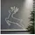Star Trading Gartenbeleuchtung Metall H 100 cm B 87 cm 480 LEDs warmweiß