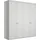 Göteborg Drehtürenschrank 197,3 x 216 x 58 cm weiß