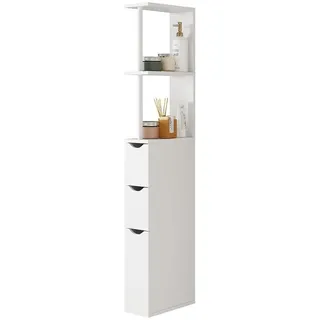 Vicco Vera Badschrank 15 x 137 x 15 cm Weiß