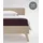 Single-Jersey 90 x 190 - 100 x 200 cm pflaume