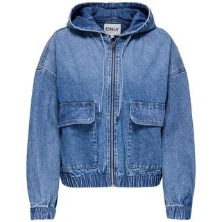 ONLY Jeansjacke in Medium Blue Denim | Gr.: XL