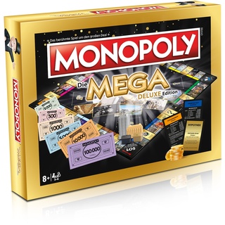 Monopoly - Mega Deluxe Edition Luxus Brettspiel Spiel Gesellschaftsspiel