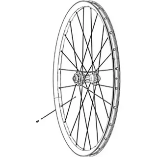 ZIPP Tubeless-kit-tape/2 Universalventile 60 Mm/1 Ventilkernschlüssel 26 Mm - Black - One Size