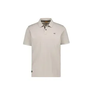 camel active Herren Polo-Shirt beige Baumwolle, beige, Frühjahr/Sommer 2026