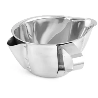 Weis Trenn-Sauciere 500ml Edelstahl Silber, Maße: 17,2cm x 15cm x 6,3cm, 15829